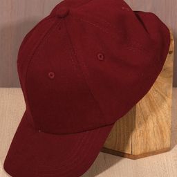 DukieKooky Solid Baseball Cap - Maroon-image-23