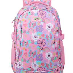 Beauty Girls by Hotshot |school Bag|tution Bag|college Backpack|for Girls & Women|18.5 Inch|32l Water Resistant School Bag for Girls- Pink-picture-23