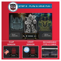 thinker place Thinkerplace DIY Educational Toy Transformers Smart Lamp image 4