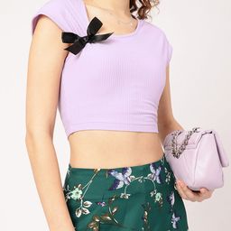 DressBerry Statement Bow Crop Top-image-73