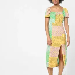 Only Multicolored Printed Dress-image-41
