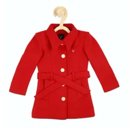 Allen Solly Junior Red Regular Fit Full Sleeves Jacket-image-60