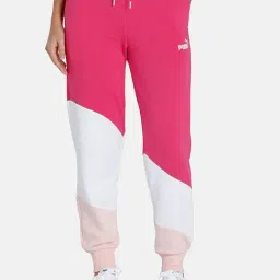 Puma Multicolor Color-Block High Rise joggers-image-31