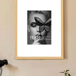 Art Street Beige Engineered Wood Large Size Document Photo Frame-46
