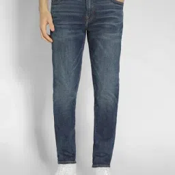 American Eagle Navy Cotton Slim fit Solid Jeans-picture-44