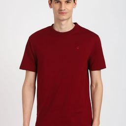 Peter England Casuals Round Neck Regular Fit T-shirt-picture-30