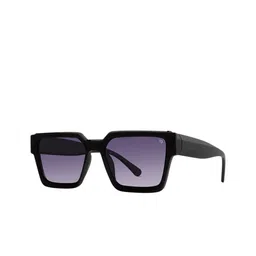 Woggles Unisex Purple Lens & Black Wayfarer Sunglasses with-43