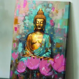 Art Street Multicolor Synthetic Wood Wall Art For Home D¿cor-picture-2
