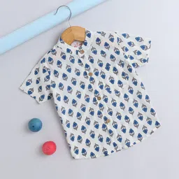 The Magic Wand Boys Relaxed Floral Opaque Casual Shirt-image-20