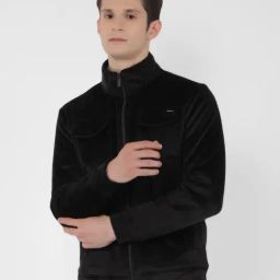 Crimsoune Club Black Regular Fit Striped Sweatshirt-picture-15
