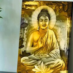 Art Street Multicolor Synthetic Wood Wall Art For Home D¿cor-image-89