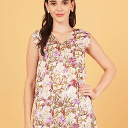 Magnetism Floral Printed Straight Kurtas-image-56