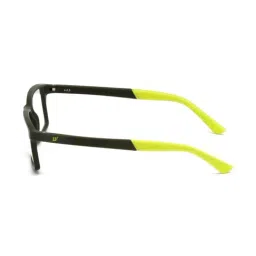 WEB EYEWEAR Black Full Rim Rectangular Frame Designed in Italy image 5