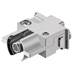 Harting Heavy Duty Connector Inserts / Modules HEAVY DUTY MODULE, PLUG, 1POS, 6-4AWG, 09140012632-81