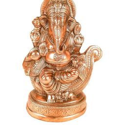 apka mart Metal Bronze-Toned Religious Idol Showpiece-picture-3