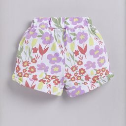 Biskid Set of 2 Girls Multicolored printed shorts image 4