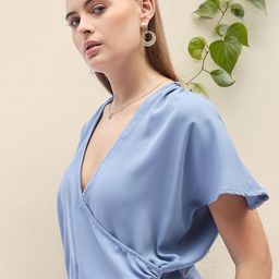 DressBerry Wrap Top-image-57