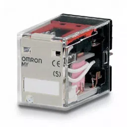 Omron MY Miniature Power Relay 4 Poles 14-Pin 24 V 4PDT 5 A Plug-In Terminal, MY4ZN DC24 (S)-38