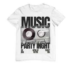 TeeSlix Unisex White Tshirts-image-45