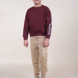 KiddoPanti Boys Typography Printed Tracksuits-image-3