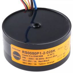 Nuvotem Talema Toroidal Transformer 230V AC 2 x 25V AC 50VA 2 Output, 0050P1-2-025K-image-12