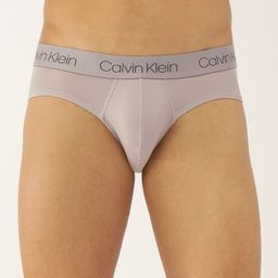 Calvin Klein Underwear Men Silver Solid Briefs NB2752PS6-picture-7