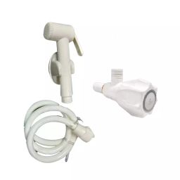 Fastgear Health Faucet Set ABS Chrome Finish White, FG1805-image-99