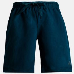 Kiddopanti Solid Shorts - Teal Blue-image-78