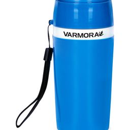 Varmora Homeware Aqua Optima Insulated Water Bottle 100% Virgin Plastic Hot & Cold Compatible - Set of 1 - 300 ml - Blue-image-70