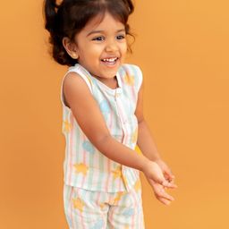 A Toddler Thing Kids Printed Top with Shorts Clothing Set-image-65