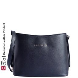 Lino Perros Navy Solid Medium Sling Handbag-picture-46