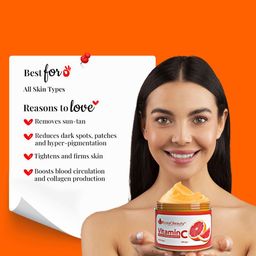 EcstaCBeauty Vitamin C Massage & Exfoliate Spa Crme With Jojoba Beads - 100 g image 5