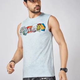 SF Jeans by Pantaloons Bit Of Blue Cotton Slim fit Vests-image-93