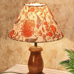 Homesake Multicolor Wood Table Lamp-19