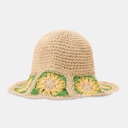 Forever Glam by Pantaloons Beige Canvas Hat image 3