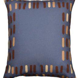 Indie Eye Home Blue Story - Dash Cushion Covers Both Sides Printed (45 cm X 45 cm)-image-34
