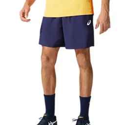 Asics Blue Polyester Shorts-image-25