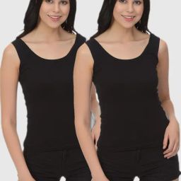 Mod & Shy Black Regular Camisole-picture-19