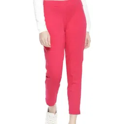 Dollar Missy Pink Elasticated Trousers-picture-11