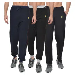 Vimal Jonney Multicolor Regular Fit Joggers & Trackpants - Pack of 3-picture-9