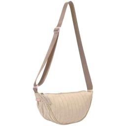 Lino Perros BeigeTextured Small Sling Handbag-20