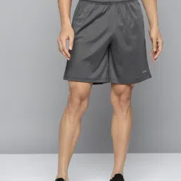 ALCIS Grey Slim Fit Shorts-image-24