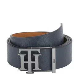 Tommy Hilfiger Navy & Tan Leather Reversible Belt for Men-88