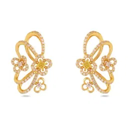 CKC 18k Gold & Diamond Earrings for Women-42