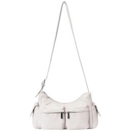 Lino Perros WhiteSolid Medium Sling Handbag-42