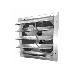 DAYTON Shutter Mount Exhaust Fan 18 inch Blade, 484X41-11