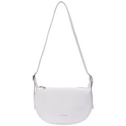 Lino Perros WhiteSolid Medium Sling Handbag-image-96