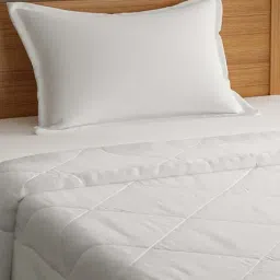 Bianca Micro Touch White Microfibre 200 TC Comforter - Set of 1 image 2