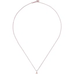 Ted Baker Rose Gold Tone Elvina Enamel Mini Button Pendant with Chain image 5
