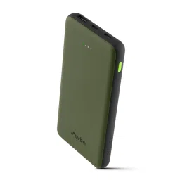 URBN 10000 mAh Ultra Slim 22.5W, Two Way Fast Charging Power Bank with Type C Input-Output (Camo) image 2